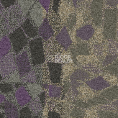 Ковровая плитка Interface Collection Human Connections Stone Course 8343008 Purple stone фото 1 | FLOORDEALER